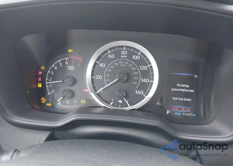 2022 Toyota Corolla Le z USA, uszkodzony, nr VIN JTDEPMAE7NJ227819